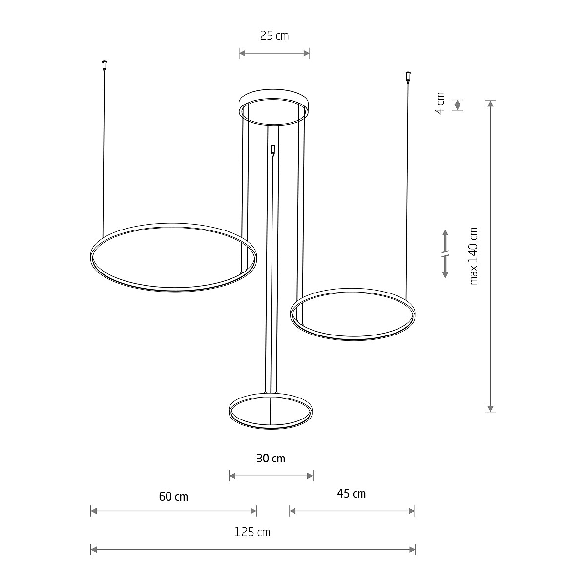 CIRCOLO LED white 3000K 11602 Nowodvorski