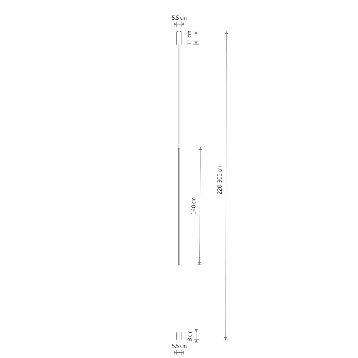 VERTIC LED white 4000K 11607 Nowodvorski