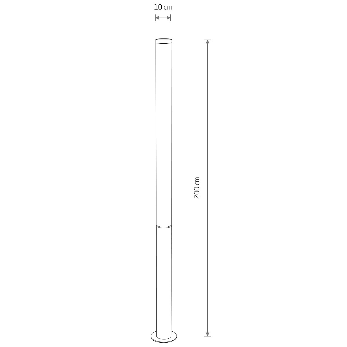 MIA LED black L 11375 Nowodvorski