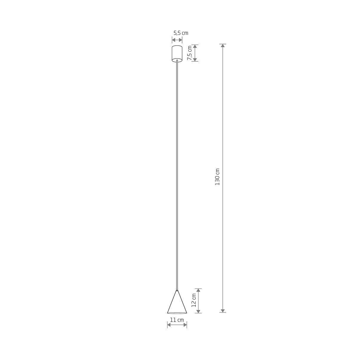 ZENITH XS umbra grey 11454 Nowodvorski